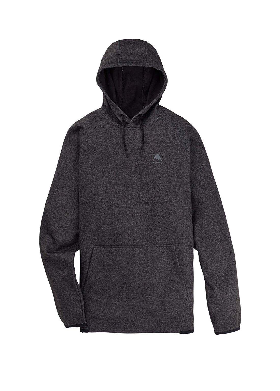 Burton Crown Weatherproof Pullover Siyah Kapüşonlu Erkek Sweatshirt
