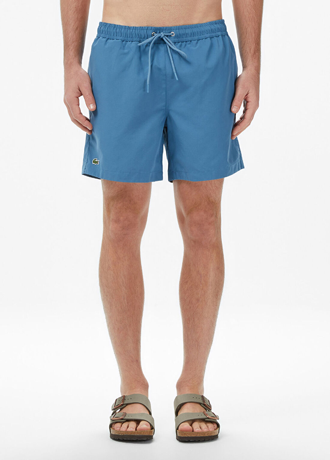 Lacoste Mavi Regular Fit Erkek Deniz Şortu görsel 2