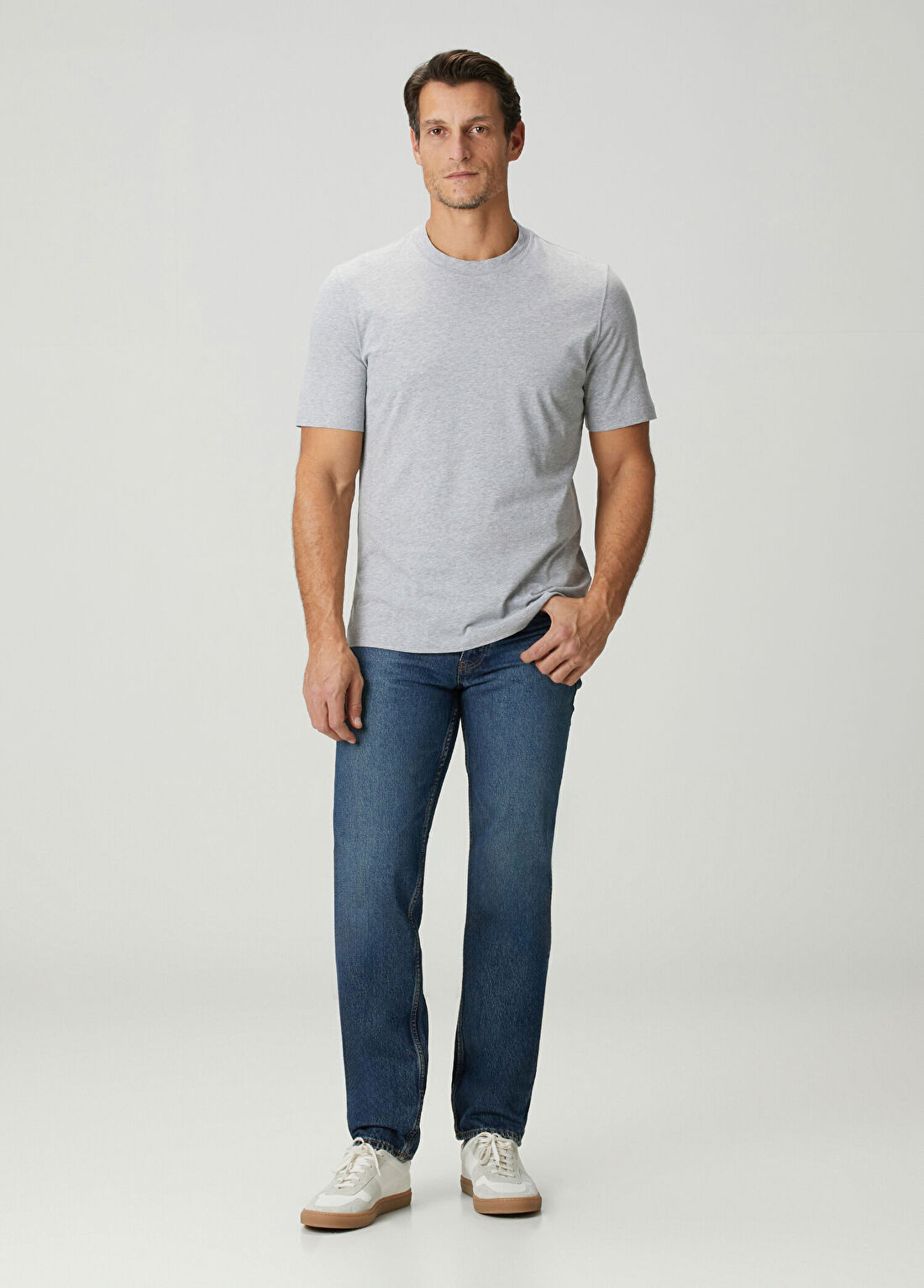 Frame Denim Straight Indigo Jean Pantolon