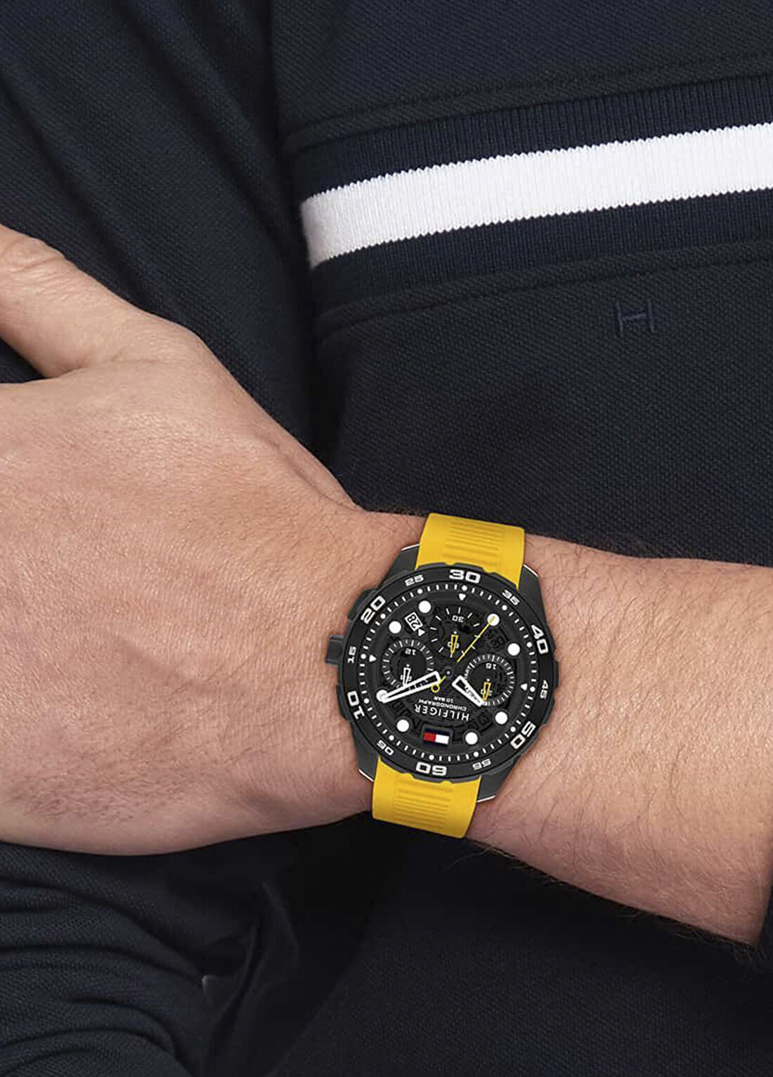 Tommy Hilfiger TH1792235 TH-Regatta Sarı Erkek Kol Saati görsel 4