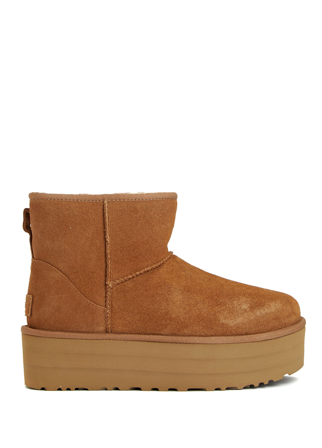 Ugg Classic Mini Platform Taba Kadın Süet Bot