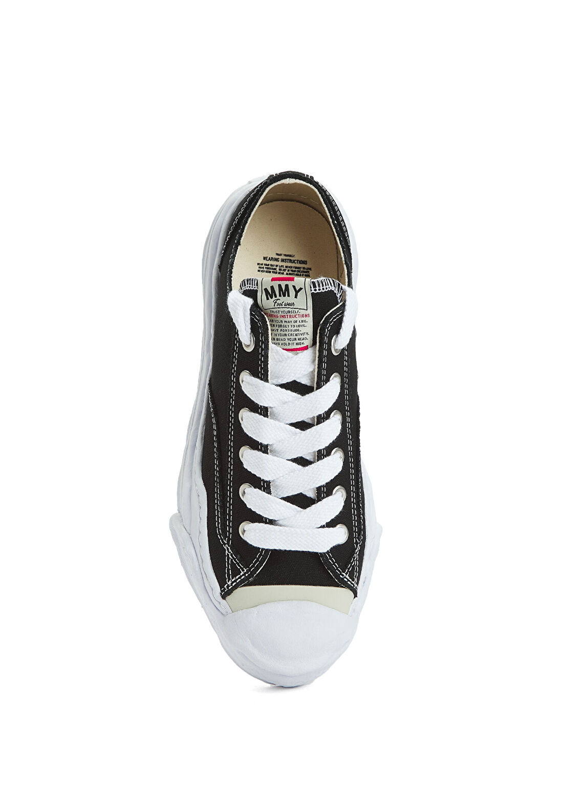 Maison Mihara Yasuhiro Hank Siyah Erkek Sneaker görsel 4