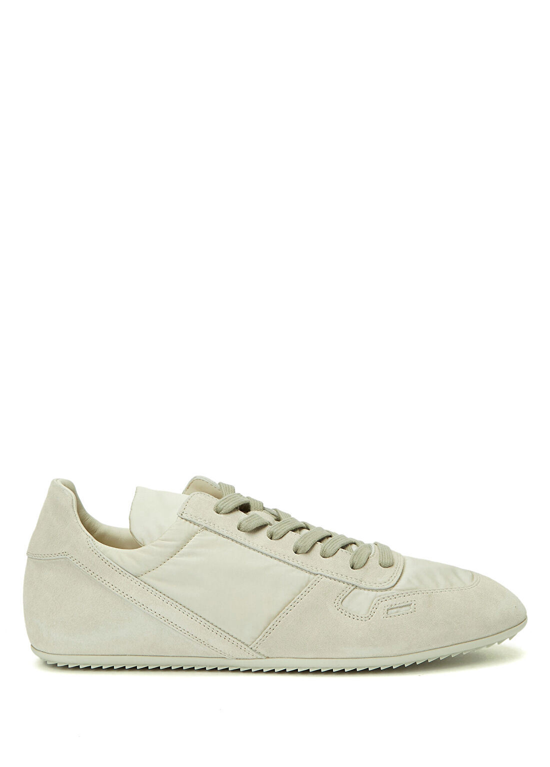 Rick Owens Beyaz Erkek Deri Sneaker