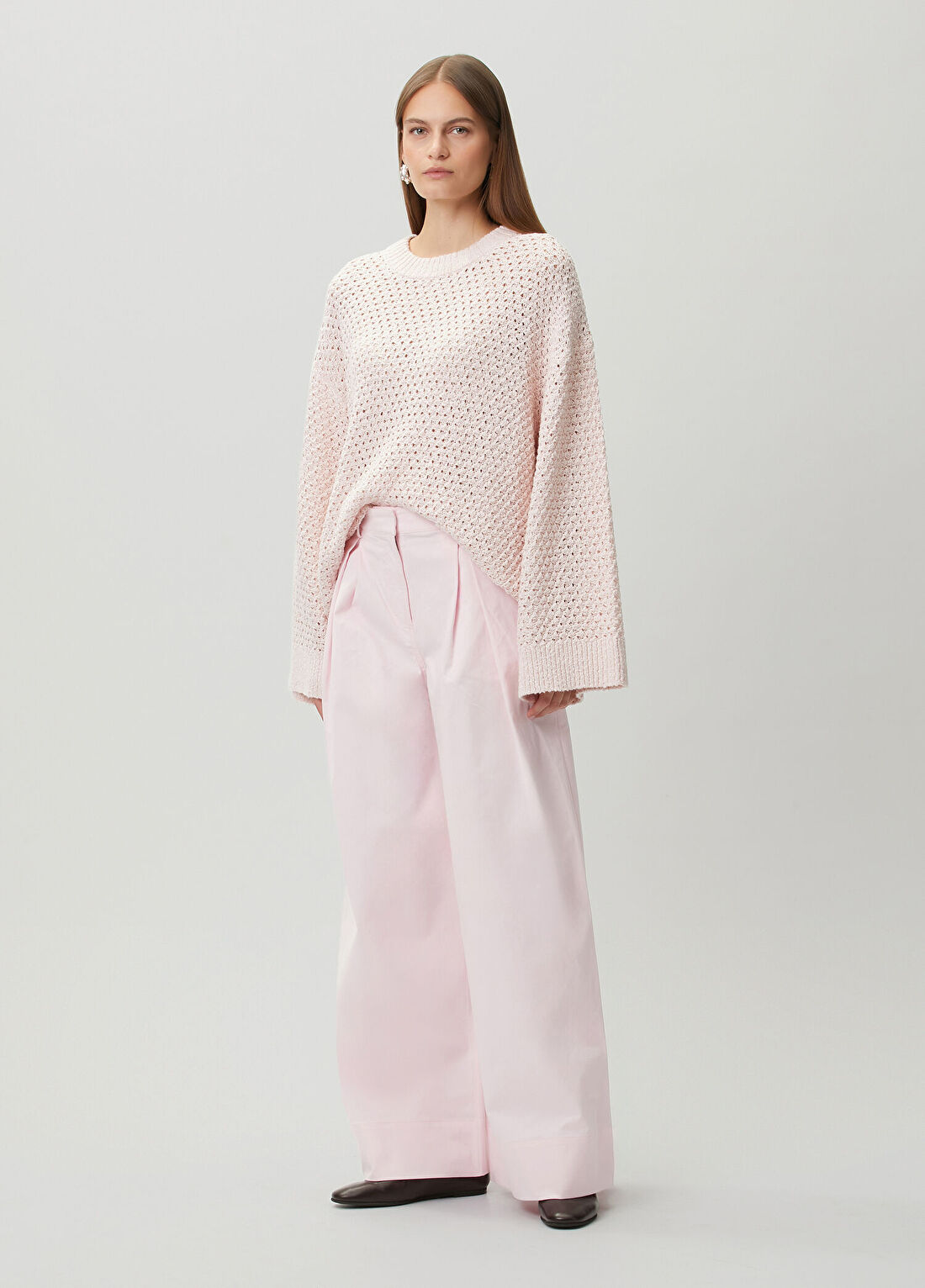 The Garment April Açık Pembe Kazak görsel 2