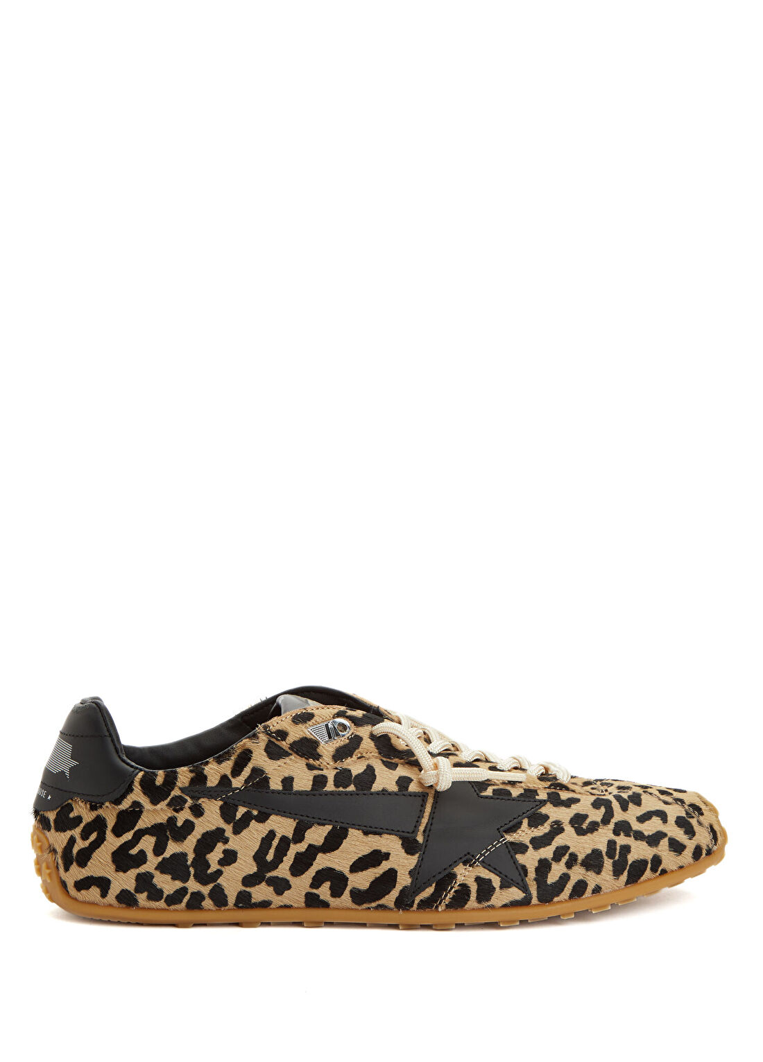 Golden Goose Marathon Siyah Erkek Deri Sneaker