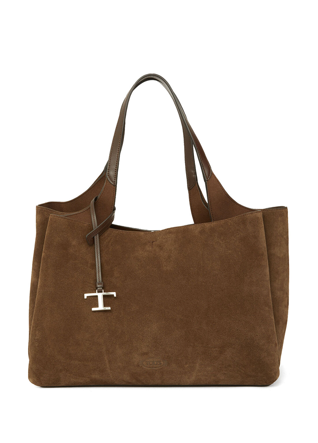Tod's Apa Medium Kahverengi Kadın Deri Alışveriş Çantası