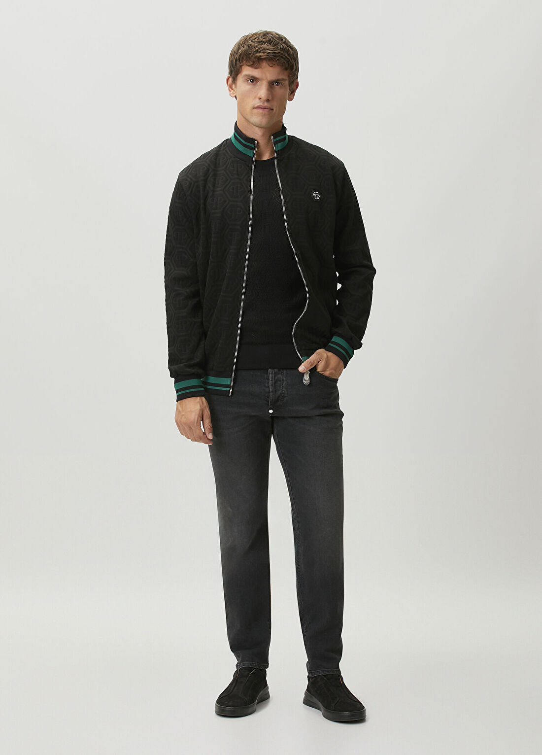Philipp Plein Siyah Sweatshirt görsel 2
