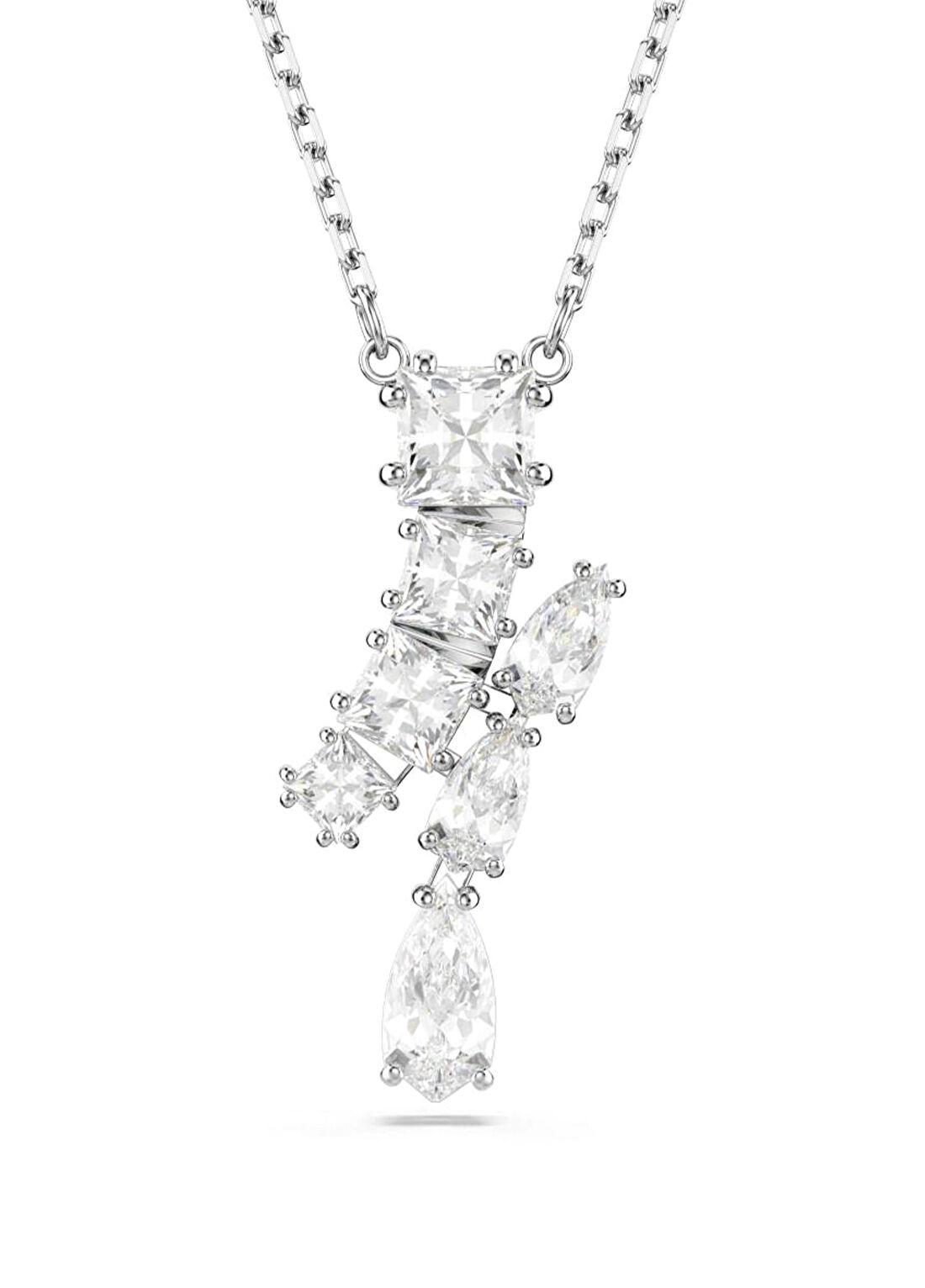 Swarovski Matrix Pend Motif Whi Rhs Kadın Kolye 5700420