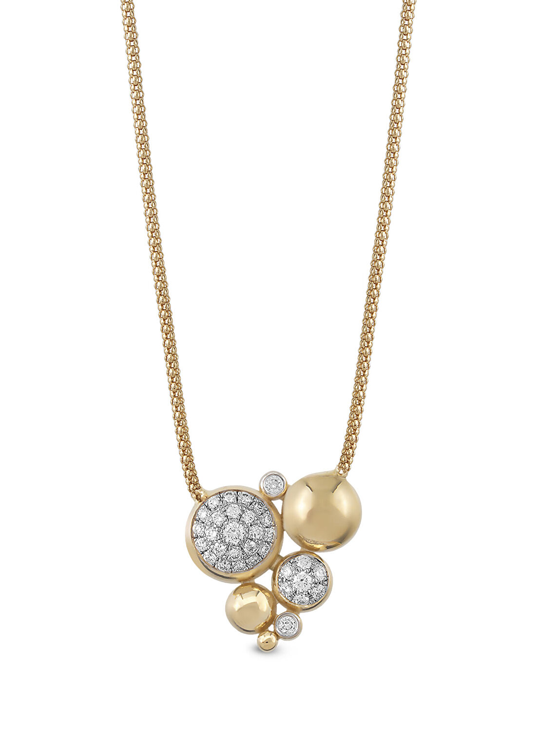 RITA Fine Jewelry Lumis Pırlantalı Kadın Altın Kolye