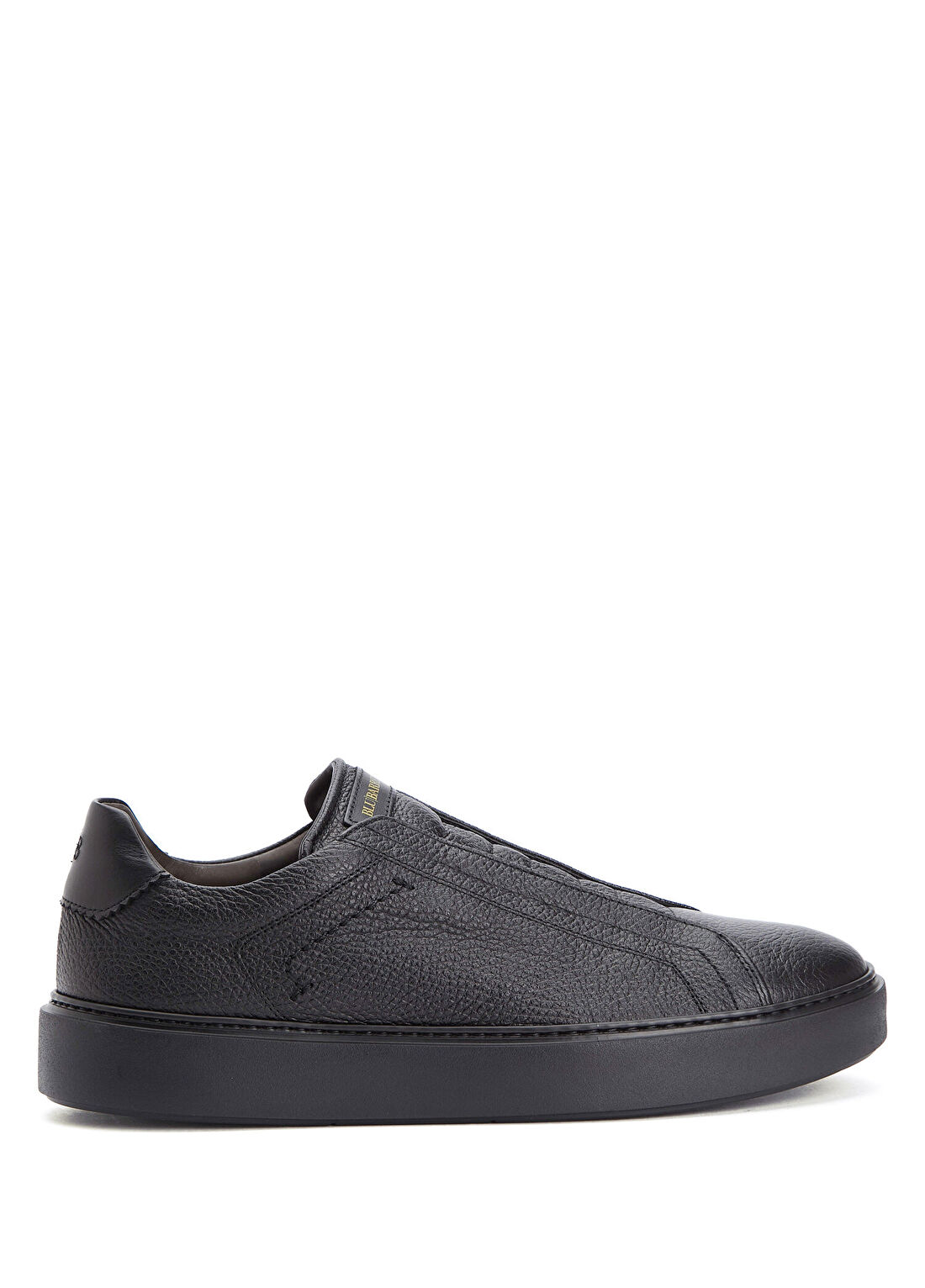 Barrett Foley Siyah Dokulu Erkek Deri Sneaker