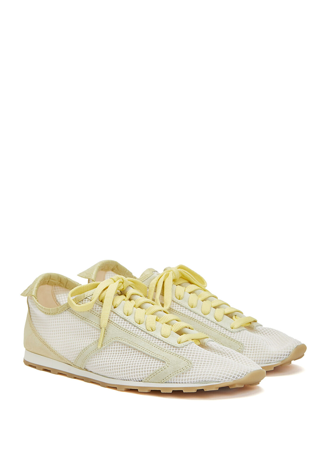 Jacquemus Tennis Kırık Beyaz Sarı Erkek Sneaker görsel 2