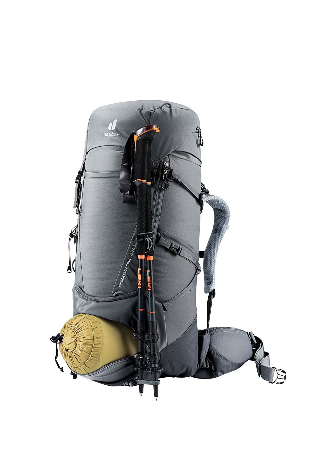 Deuter Aircontact Core SL Black Kadın Outdoor Sırt Çantası 45 + 10 Lt görsel 4