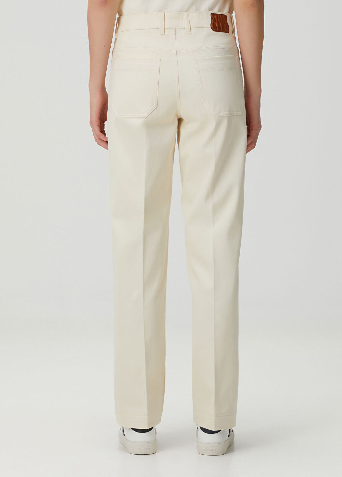 Moncler Krem Pantolon görsel 4
