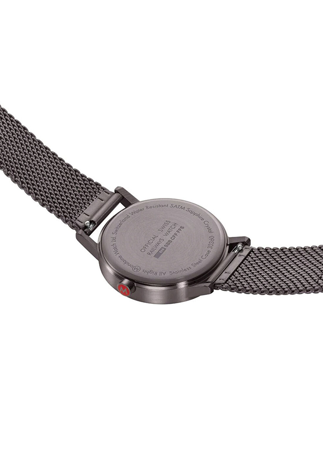 Mondaine Classic A660.30360.1BSBZ Kahverengi Hasır Erkek Kol Saati görsel 3