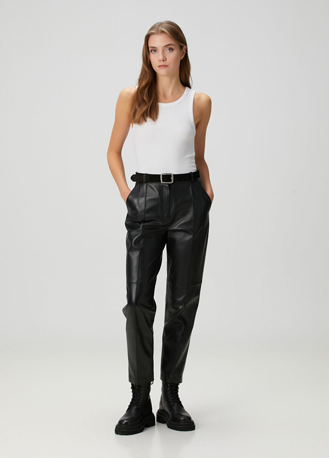Beymen Collection Beyaz Ribli Atlet görsel 3