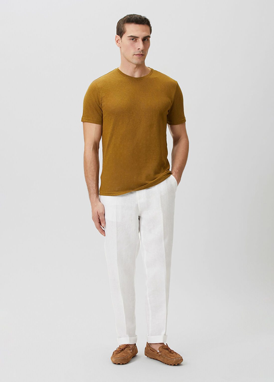 Network Yeşil Basic T-shirt görsel 3