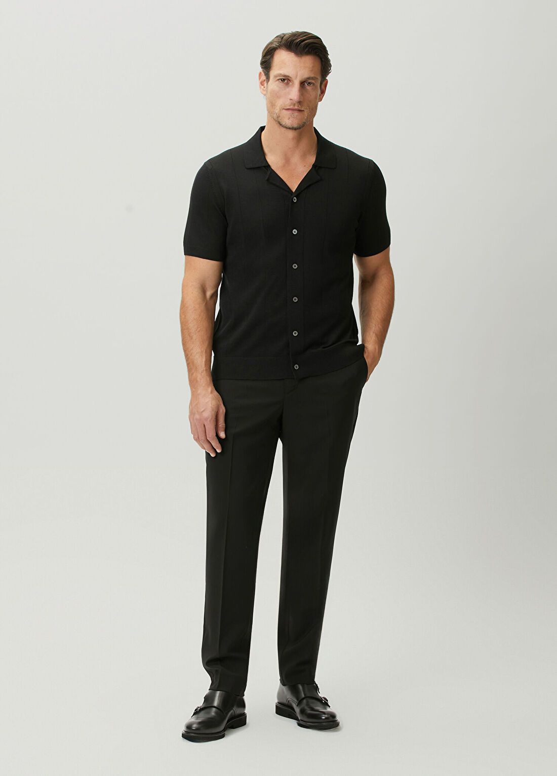 Beymen Collection Siyah Yün Pantolon