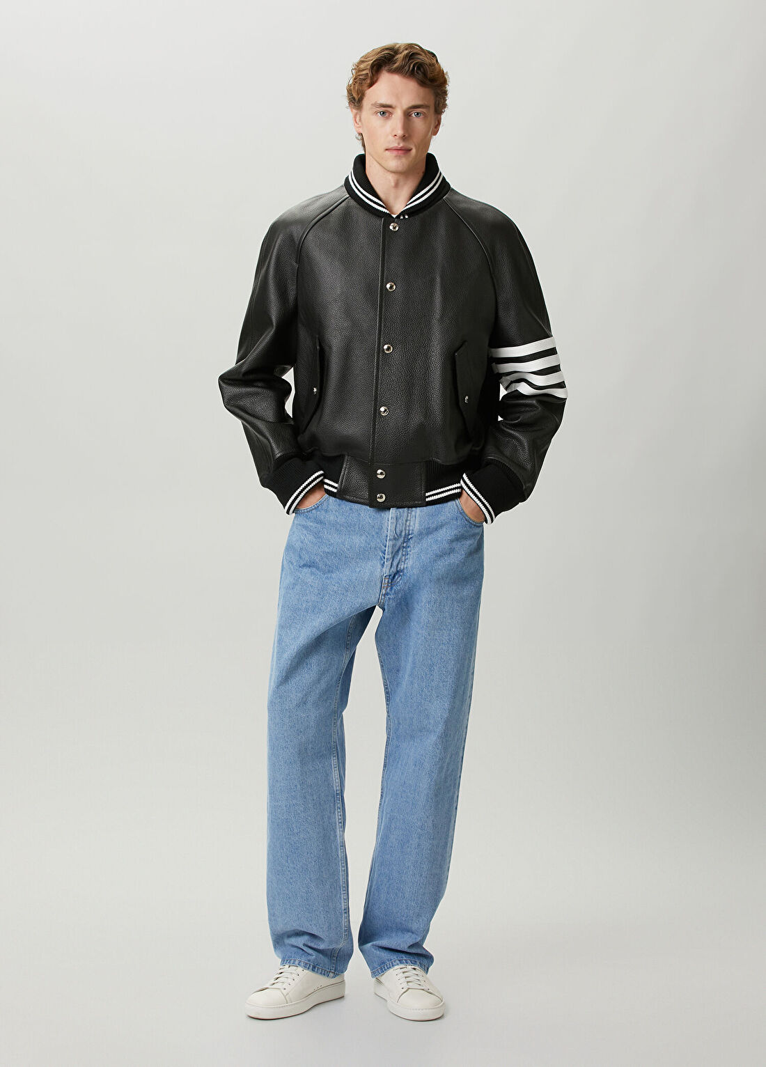Thom Browne Mavi Jean Pantolon