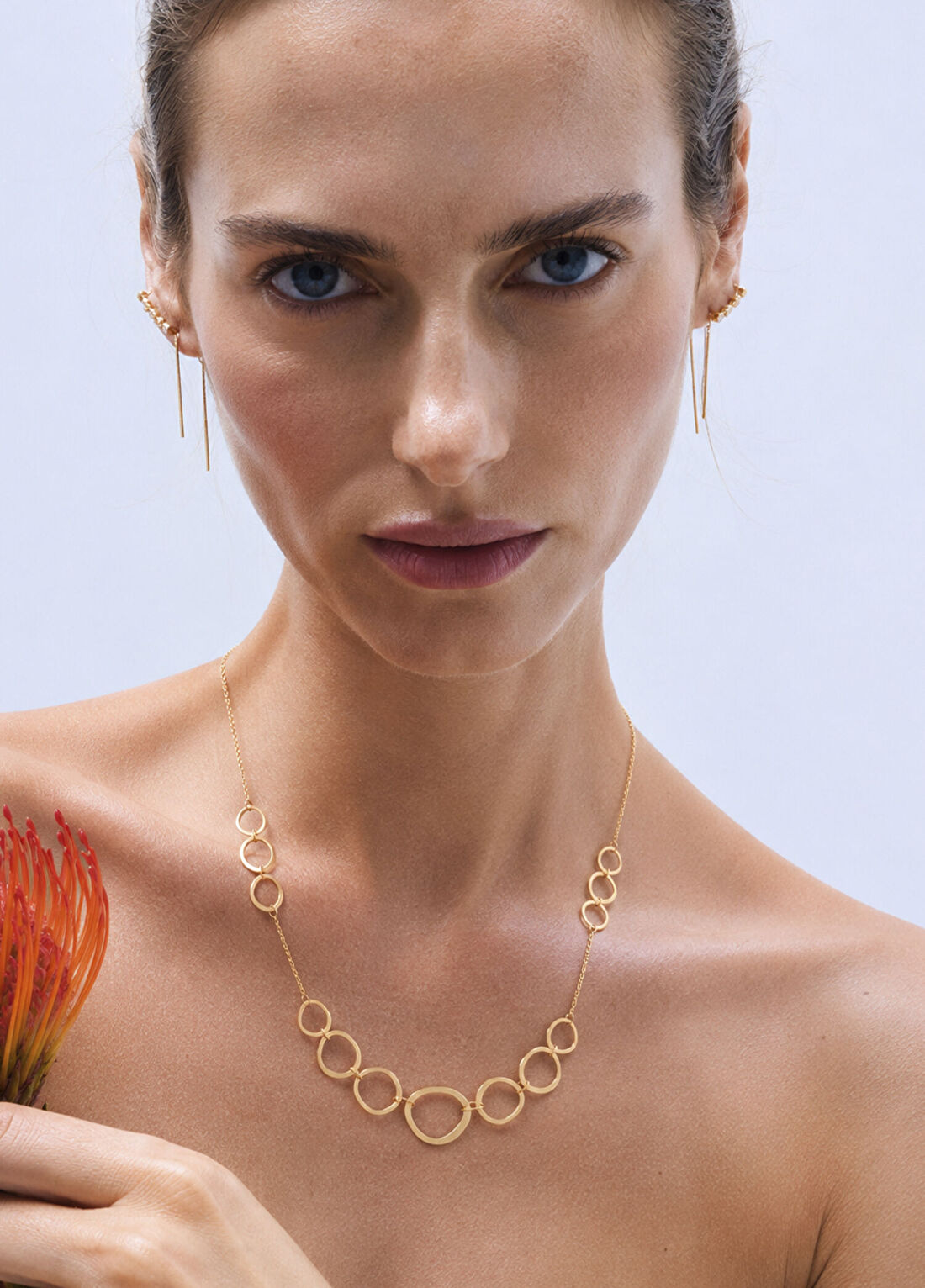 Orena Jewelry Oré 14 Ayar Altın Kadın Kolye görsel 2