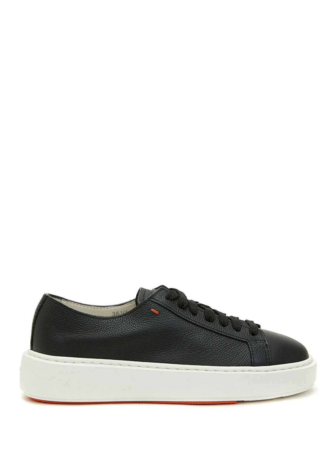 Santoni Siyah Kadın Deri Sneaker