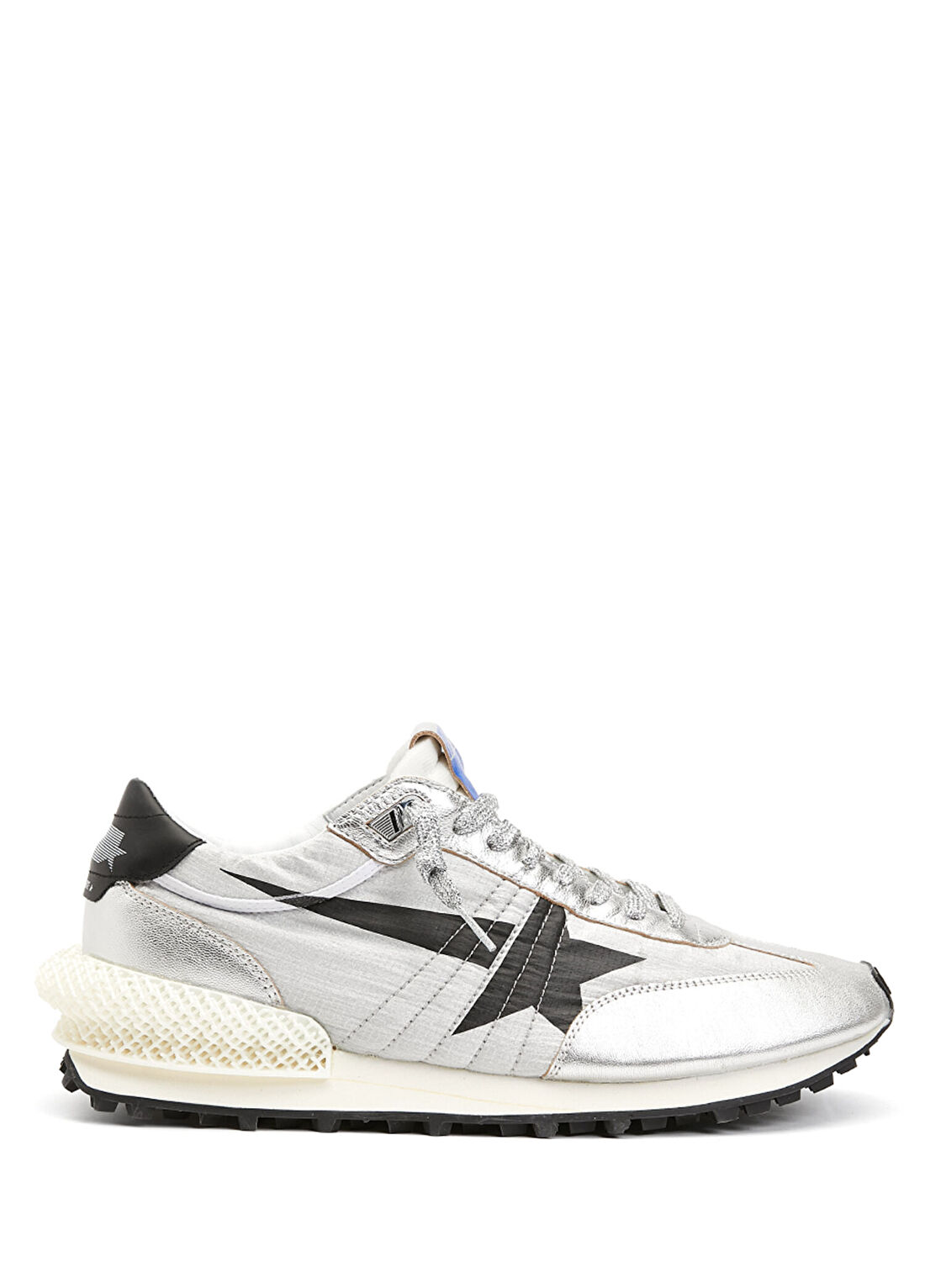 Golden Goose Marathon Siyah Silver Erkek Sneaker