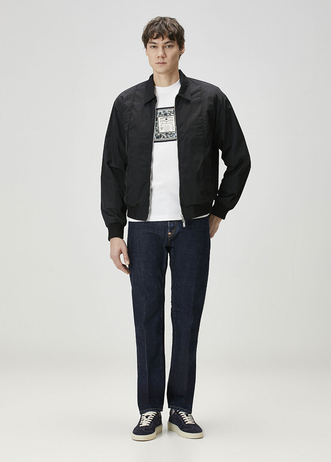 Dsquared2 Straight Fit Lacivert Jean Pantolon