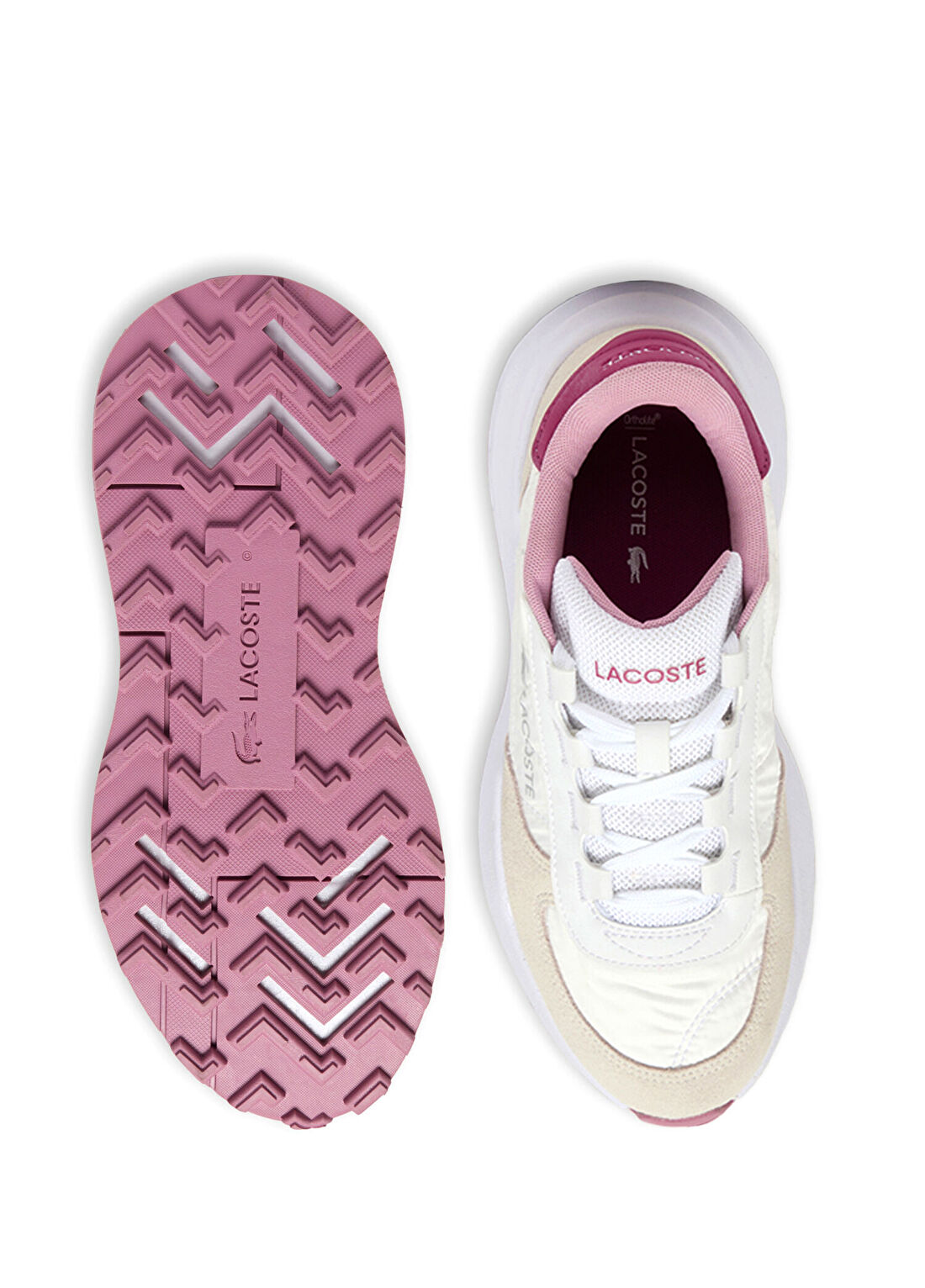 Lacoste Elite Active Evo Beyaz Kadın Sneaker görsel 4