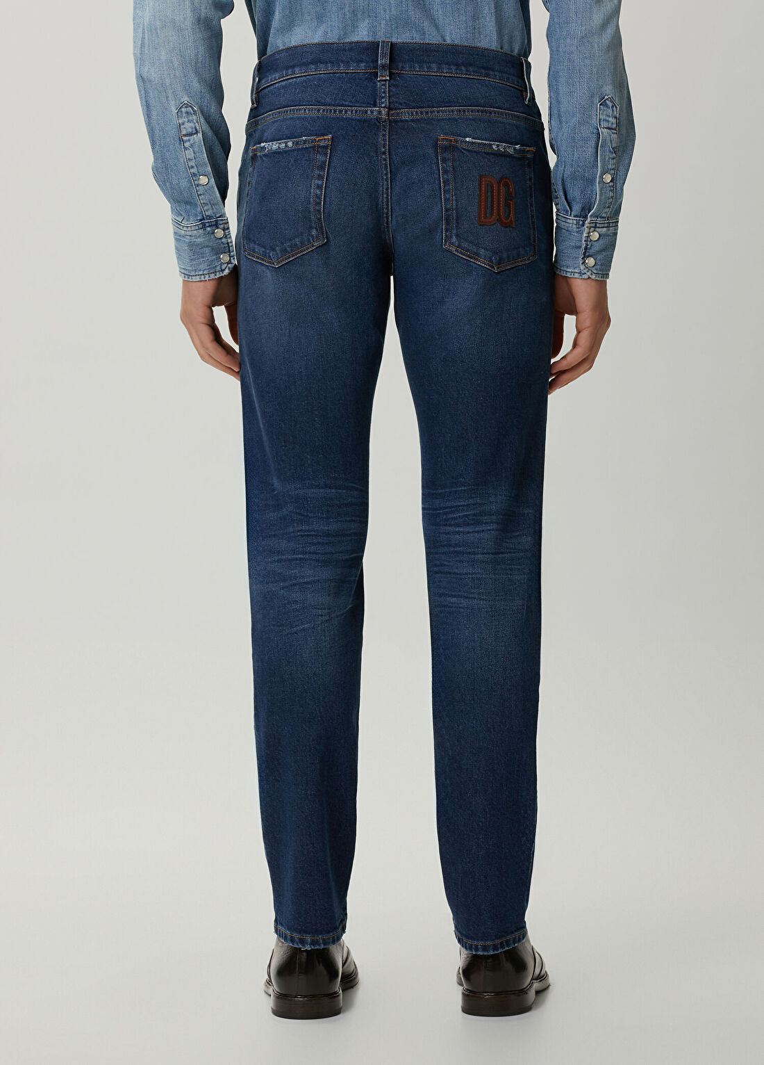 Dolce&Gabbana Mavi Jean Pantolon görsel 3