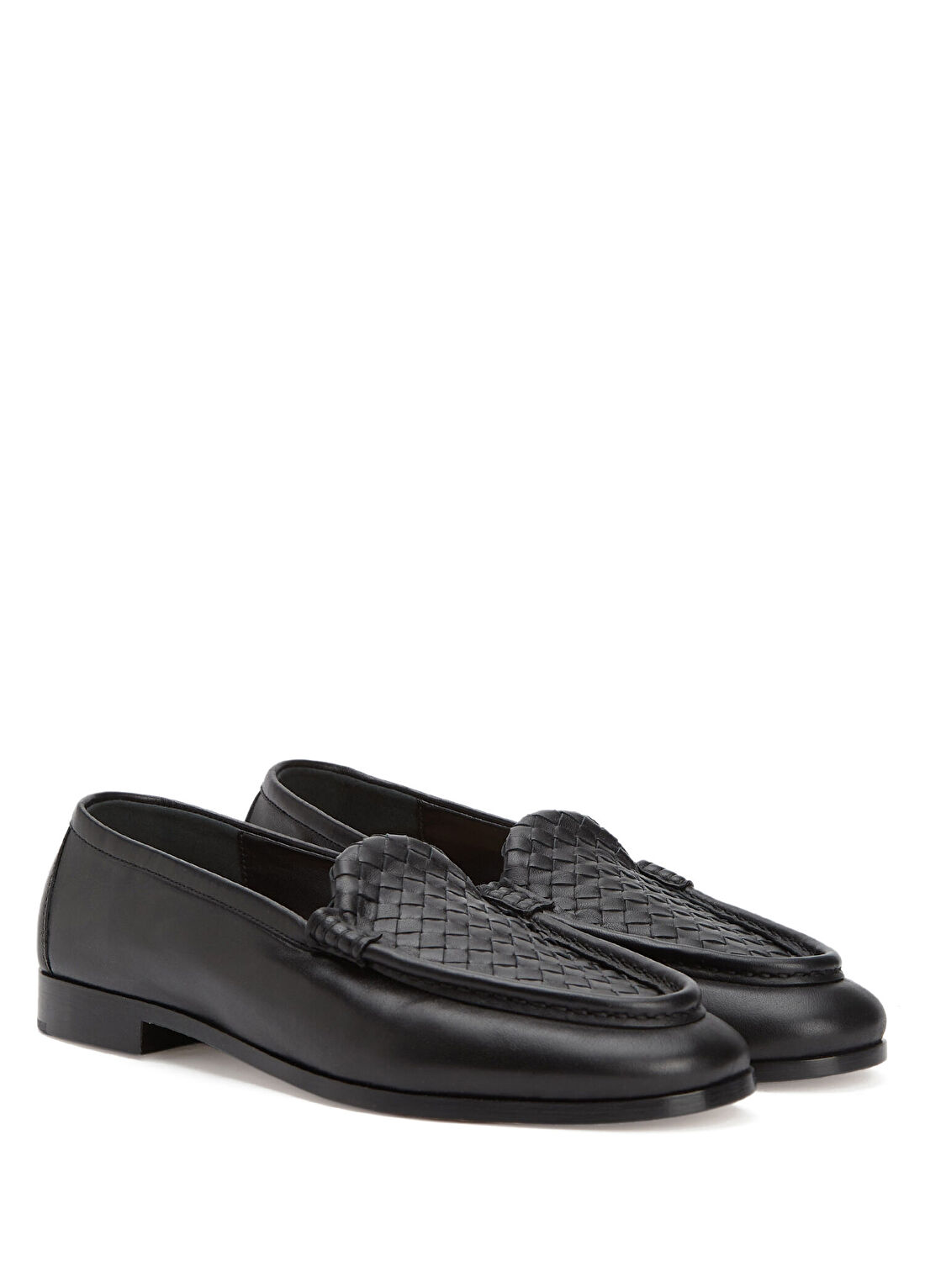Bottega Veneta Siyah Erkek Deri Loafer görsel 2