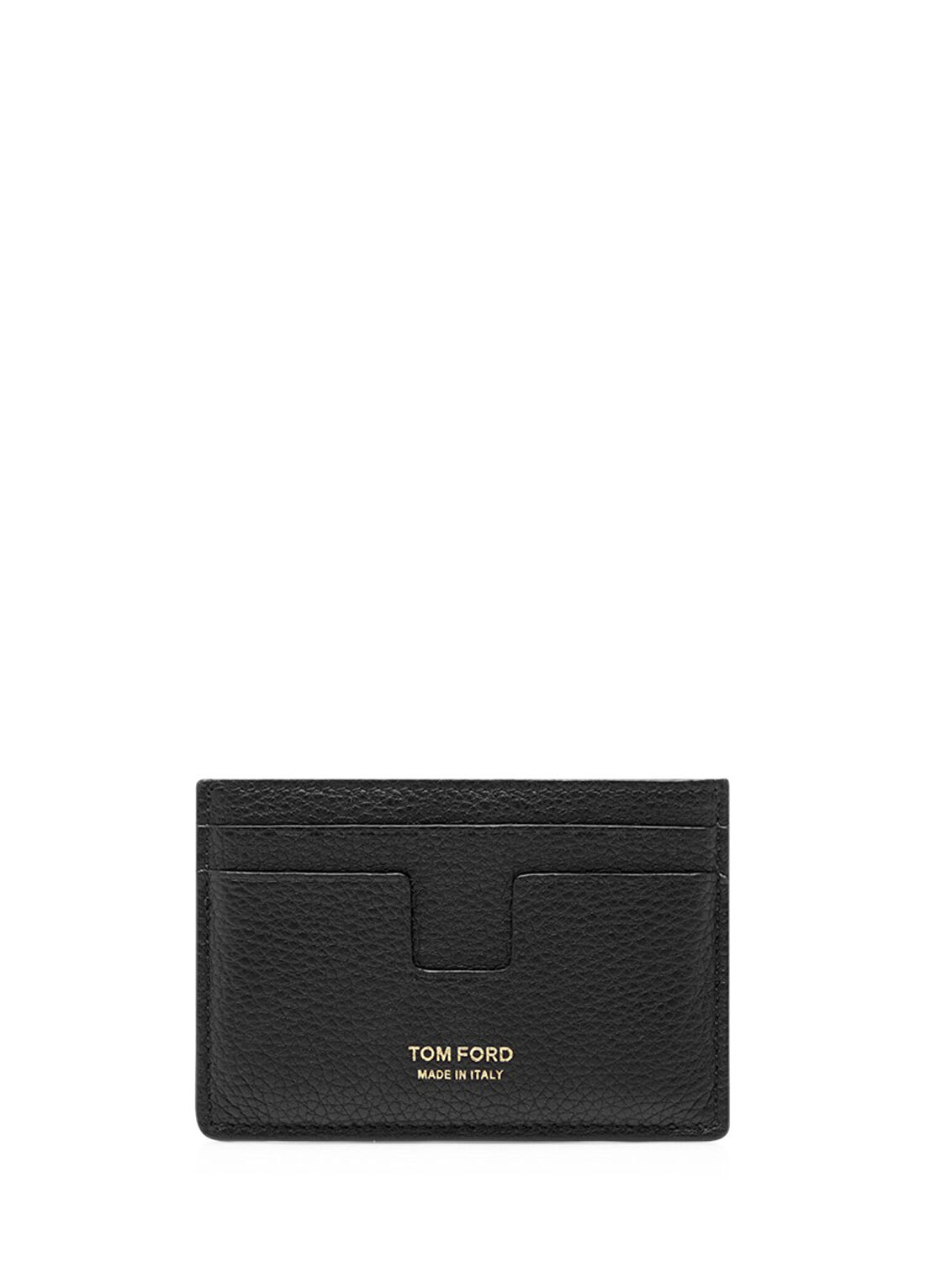 Tom Ford Siyah Erkek Deri Kartlık