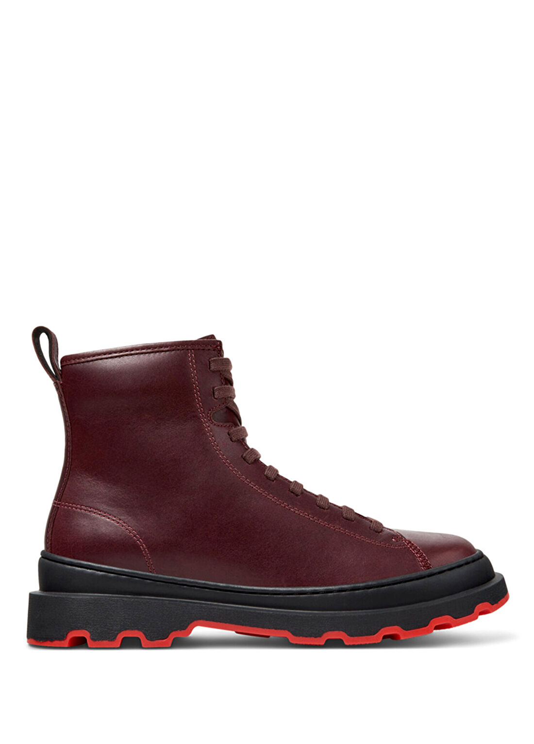 Camper Brutus Bordo Deri Kadın Bot K400816-003