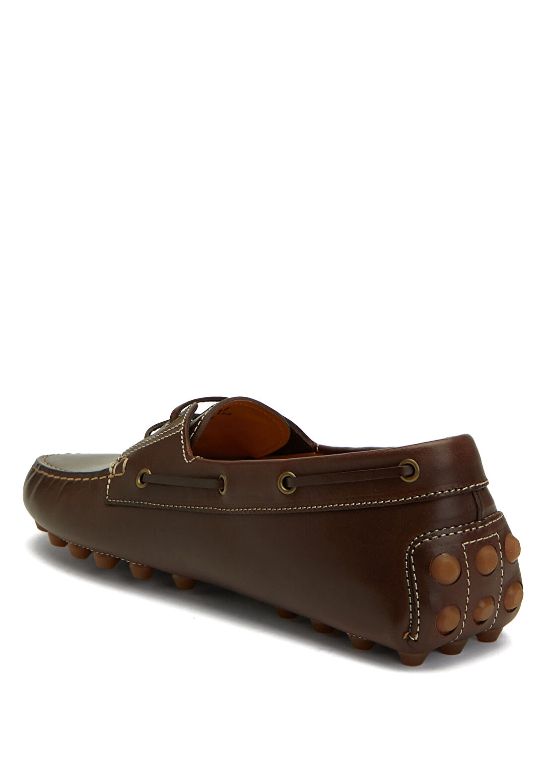 Tod's Gommino Bubble Kahverengi Erkek Deri Driver görsel 3