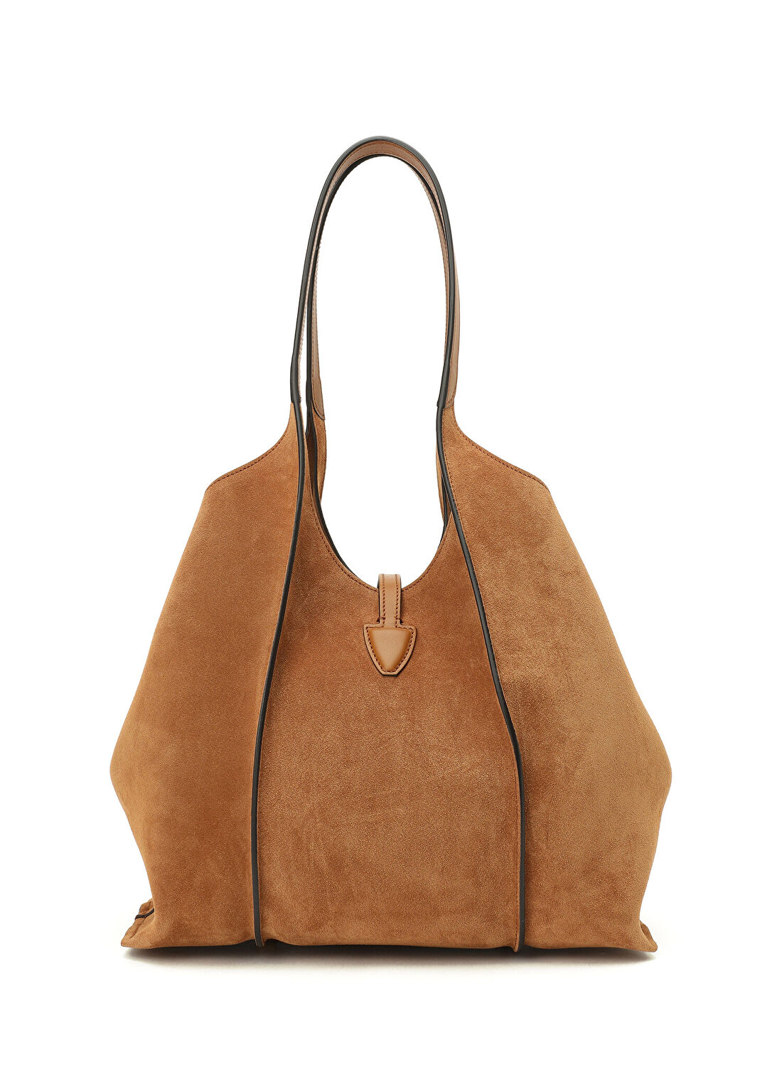 Tod's Camel Kadın Süet Alışveriş Çantası görsel 4