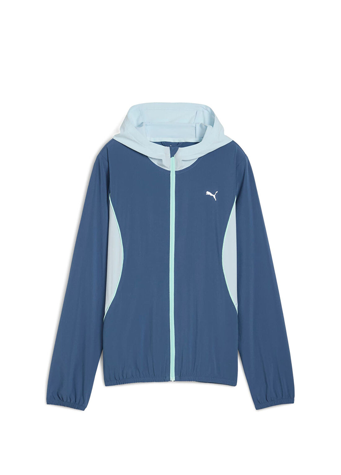 Puma Velocity Dark Indigo Dokuma Kadın Koşu Ceketi