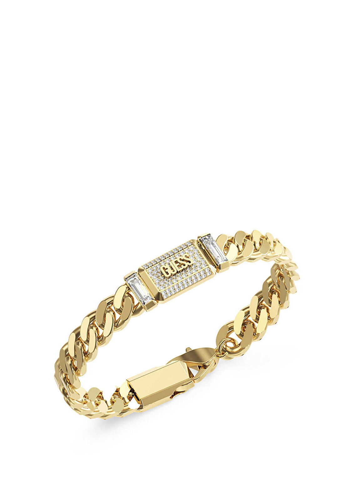 Guess JGUJUMB06066JWYGS Altın Rengi Çelik Erkek Bileklik