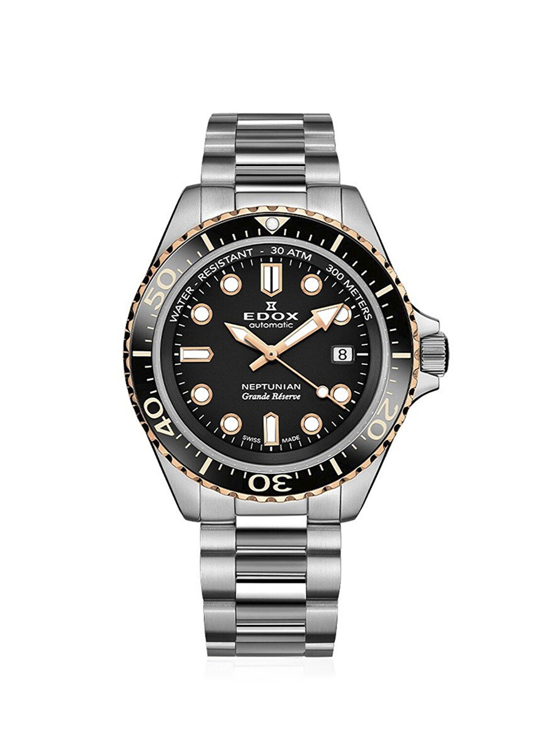 Edox 80801-3NRM-NIR Gri Erkek Kol Saati