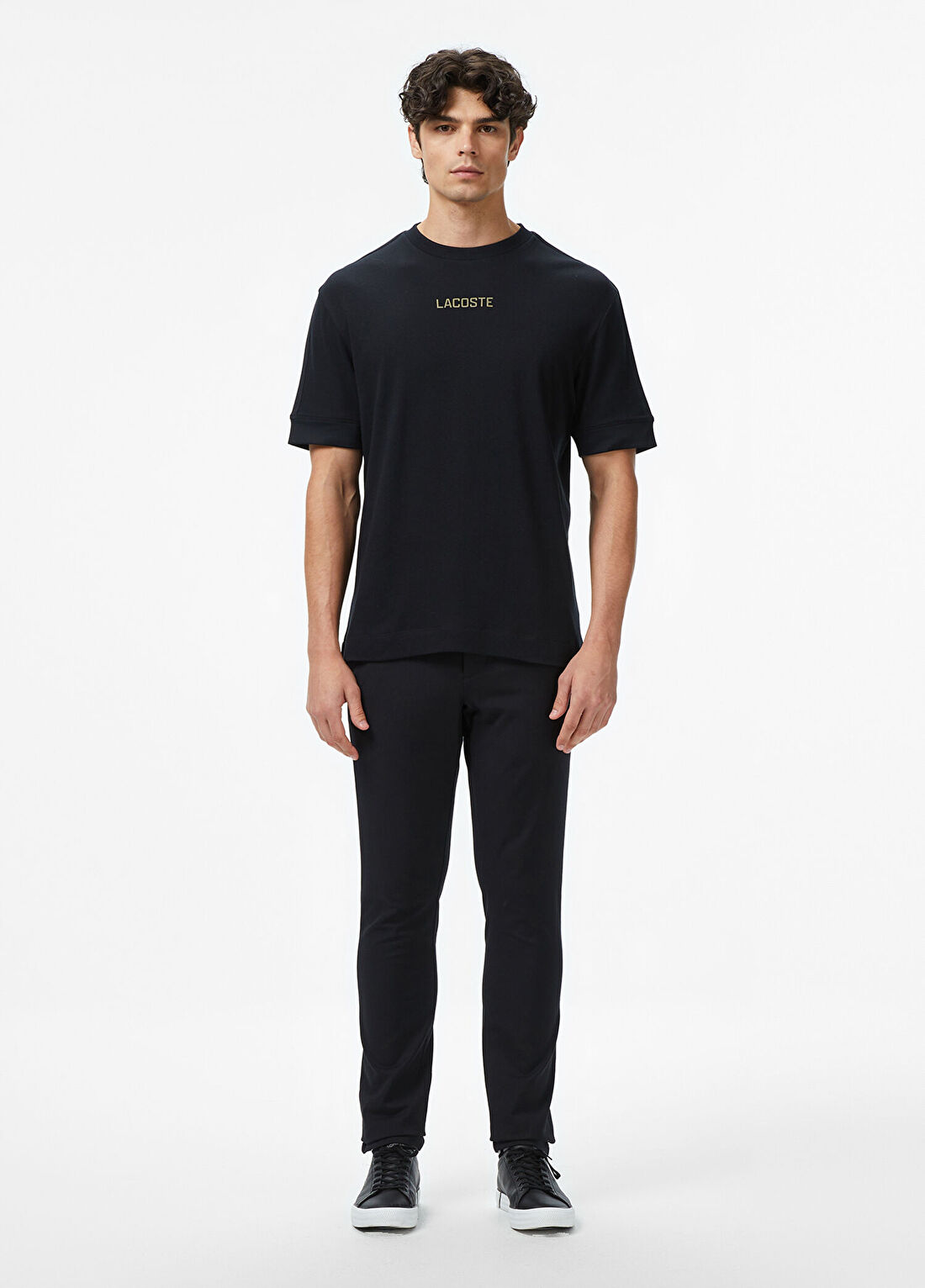 Lacoste Siyah Slim Fit Erkek Chino Pantolon