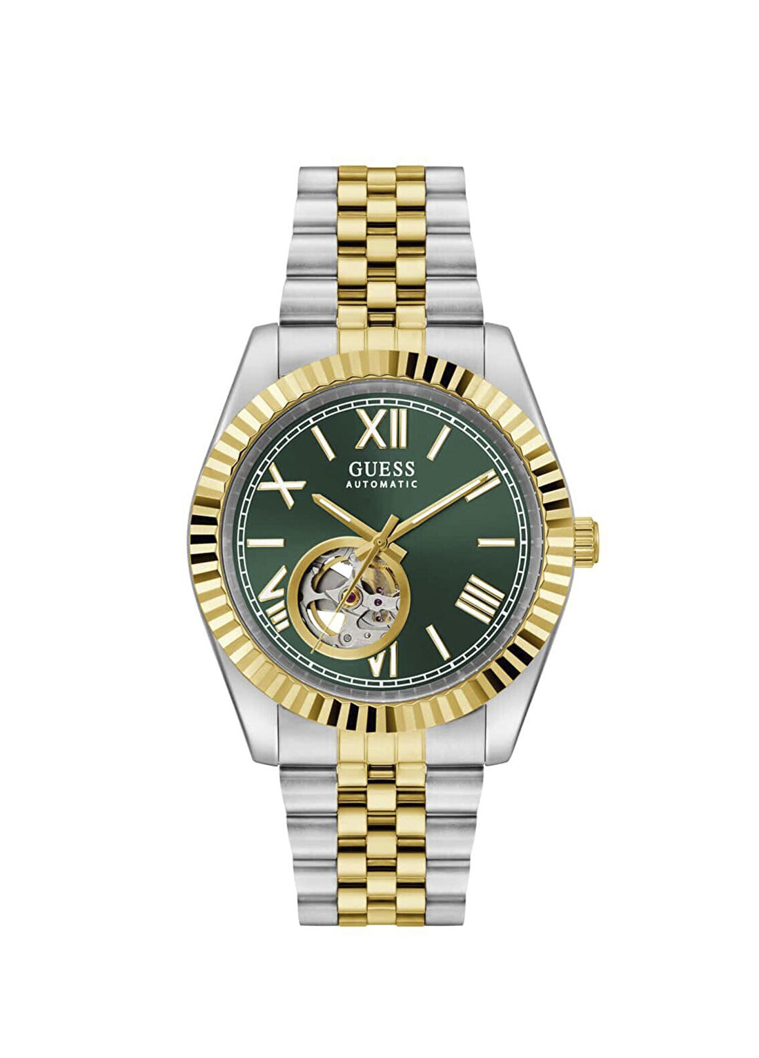 Guess GUGW0984G4 Altın Rengi Metalik Gri Çelik Erkek Kol Saati