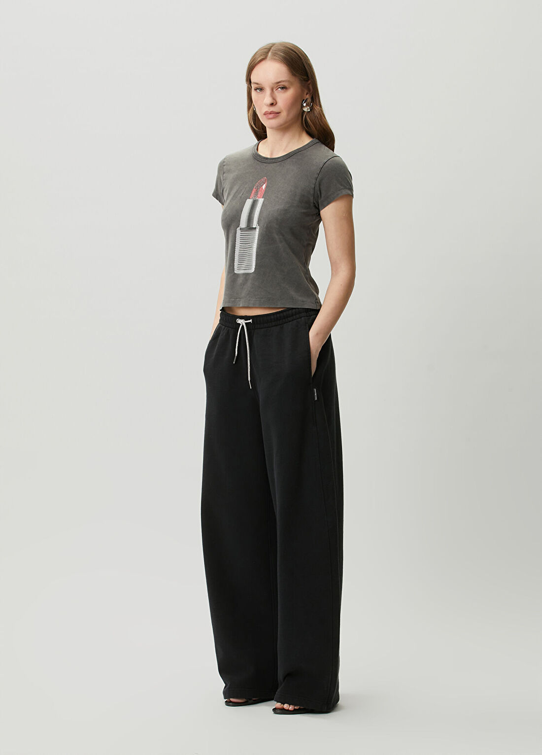 Alexander Wang Siyah T-shirt görsel 2