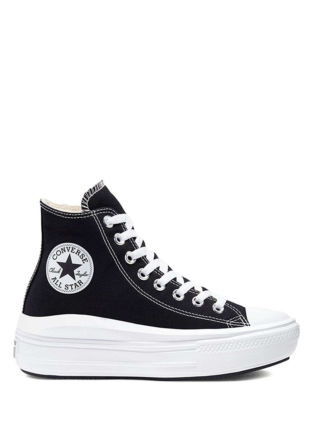 Converse Chuck Taylor All Star Move Siyah Unisex Platform Sneaker