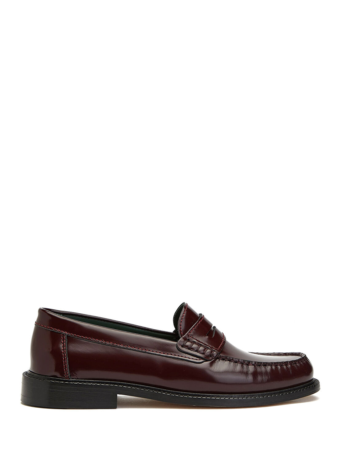 Vinny's Bordo Erkek Deri Loafer