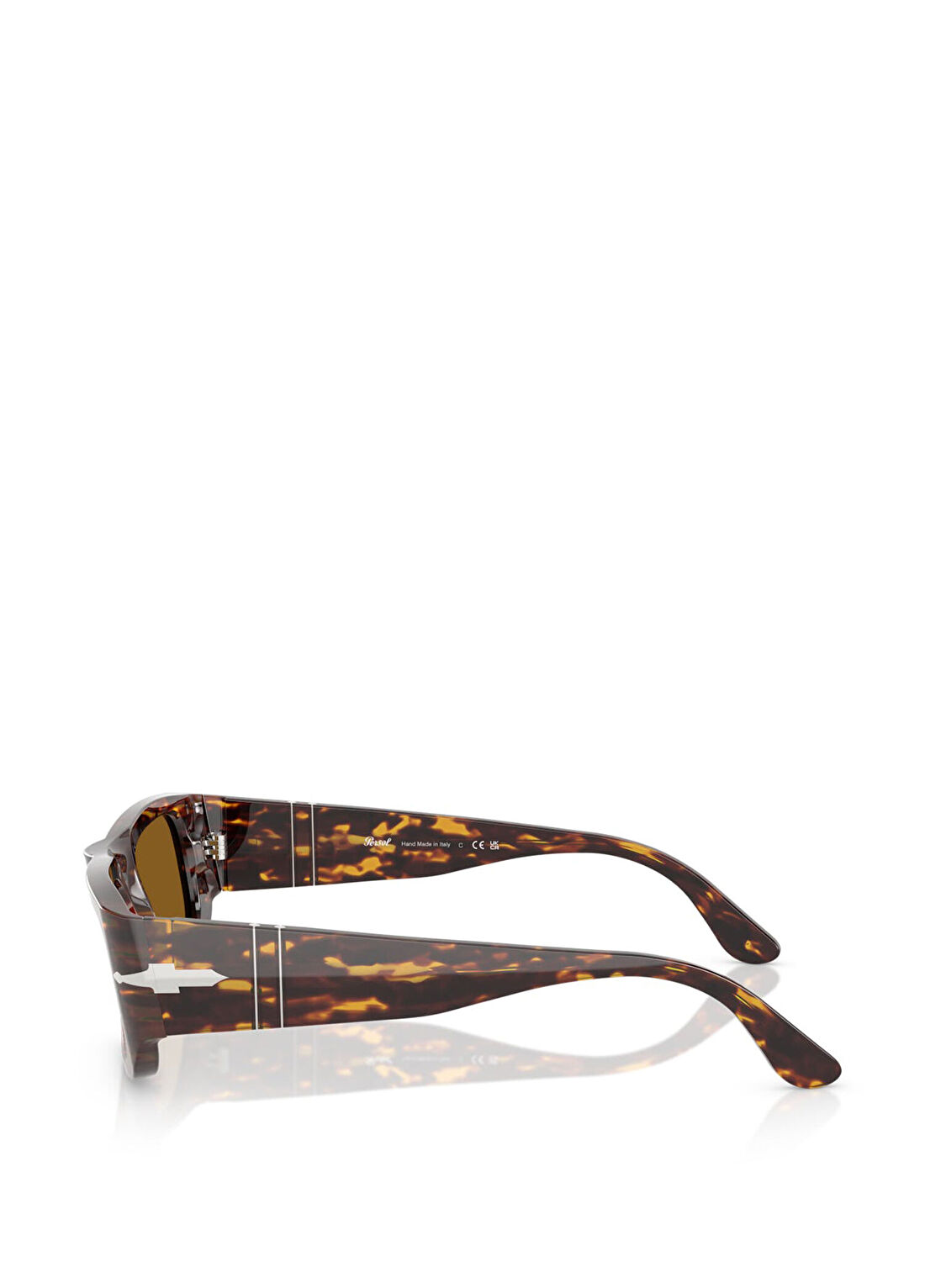 Persol PO3362S Kahverengi Sarı Unisex Güneş Gözlüğü görsel 3
