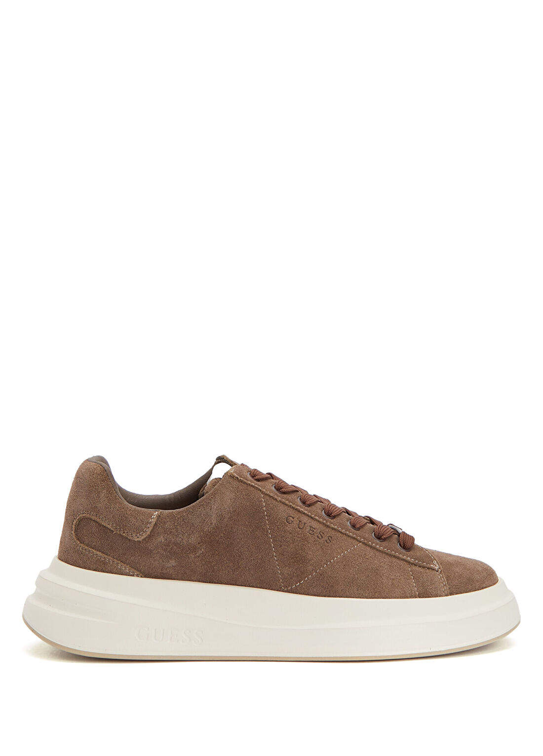 Guess Elba Kahverengi Erkek Süet Sneaker