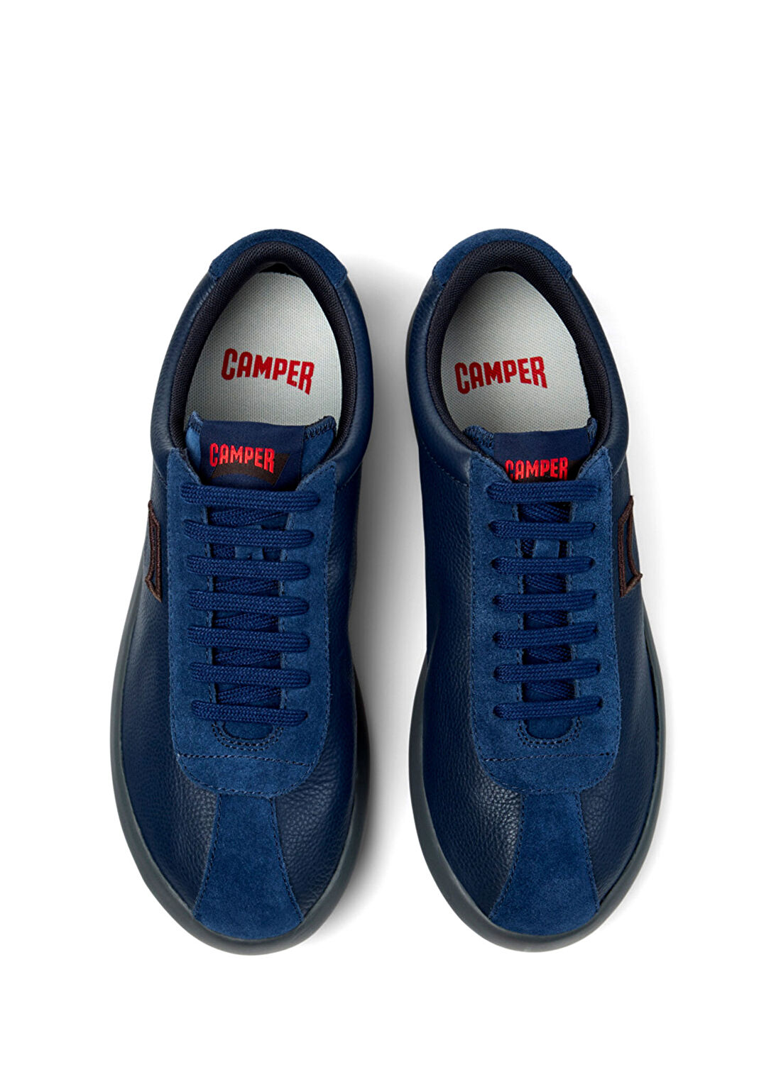 Camper Pelotas XLF Mavi Deri Erkek Sneaker K101019-010 görsel 4