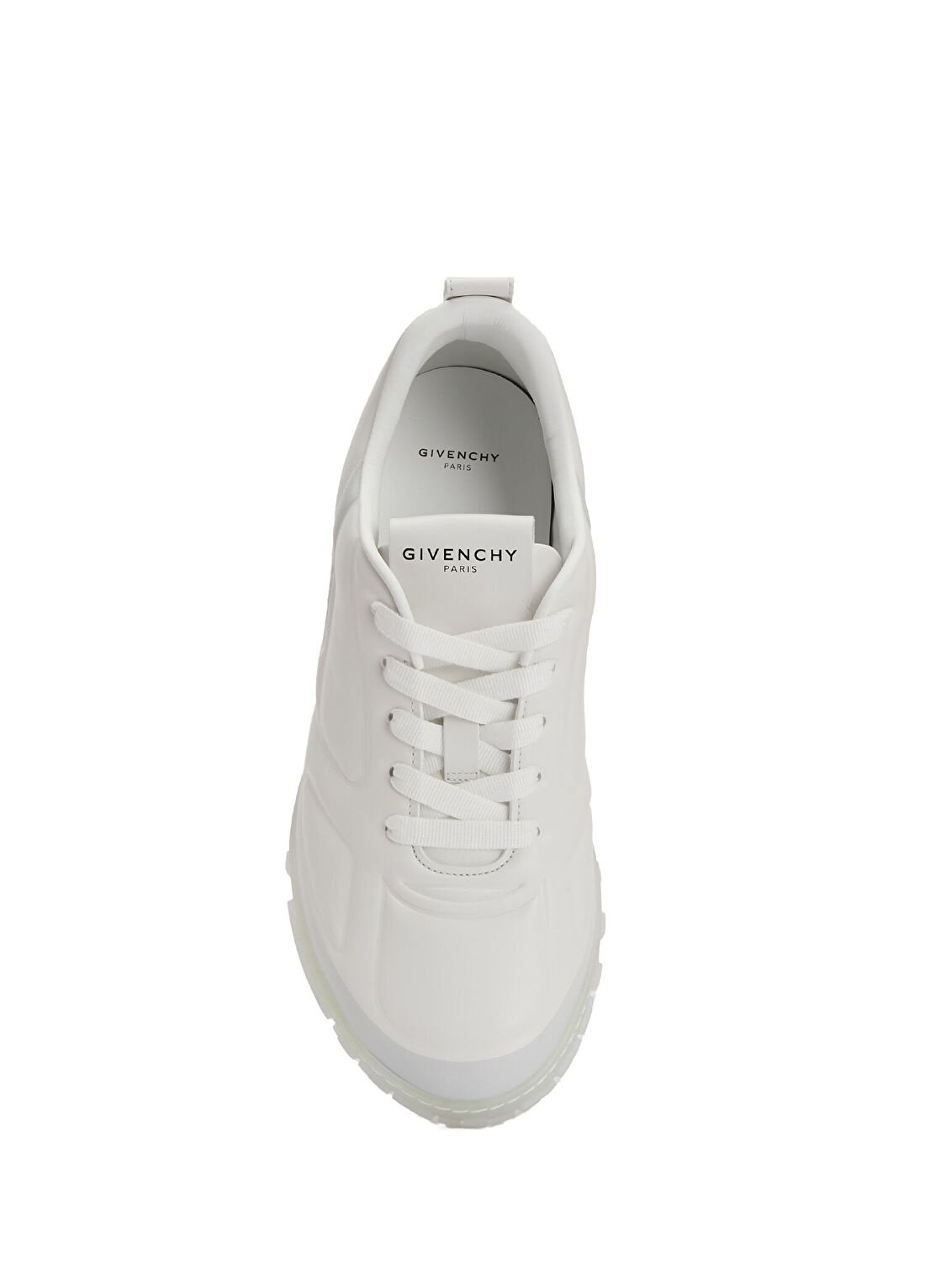 Givenchy Glide Beyaz Gri Erkek Deri Sneaker görsel 4