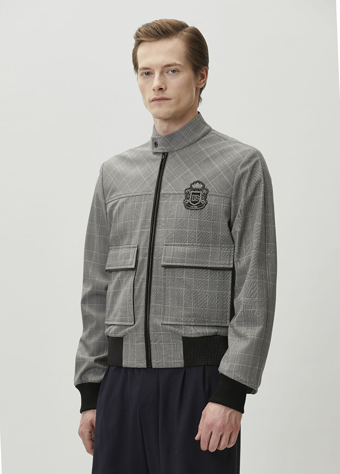 Dolce&Gabbana Unlined Gri Mont görsel 3