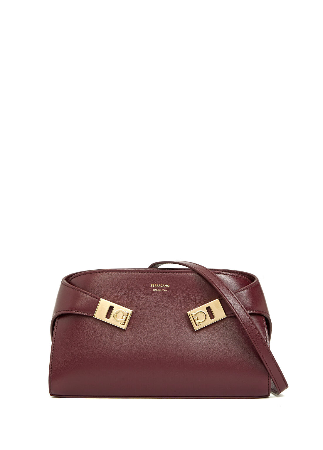 Ferragamo Hug Soft Mürdüm Kadın Deri Çanta