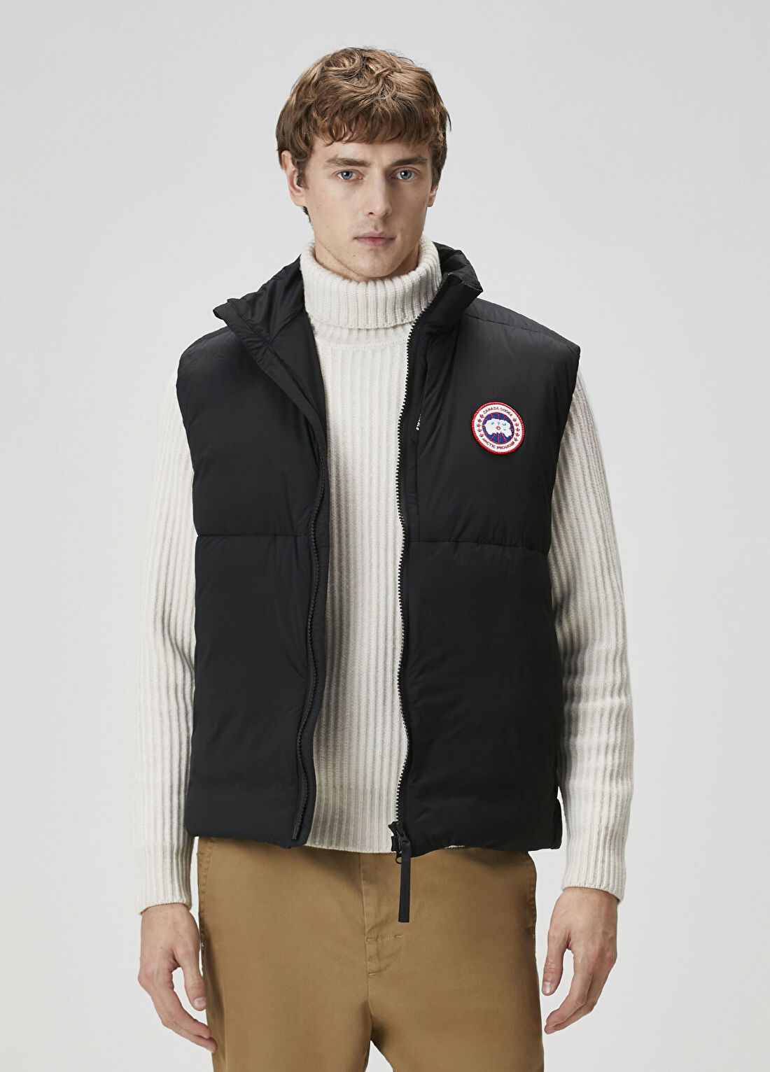 Canada Goose Lodge Siyah Puff Yelek