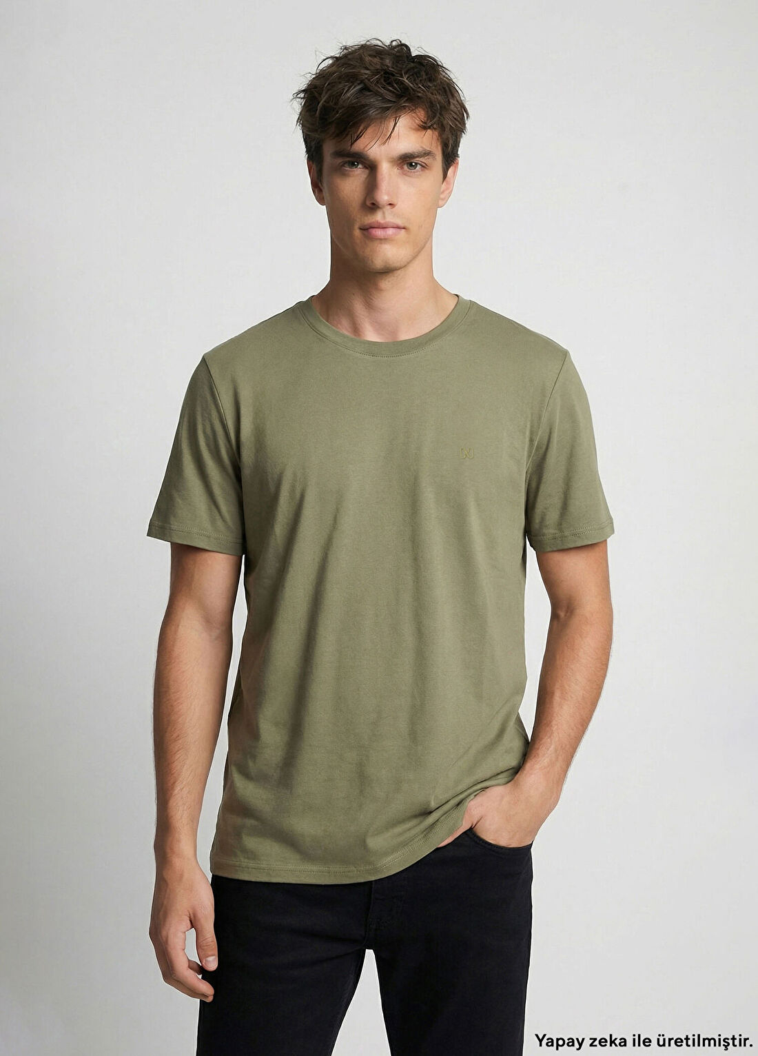 Network Haki Pike Desen Basic T-shirt
