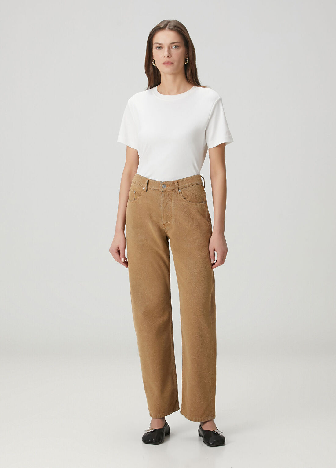 MM6 Maison Margiela Bej Jean Pantolon